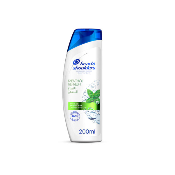 شامپو ضد شوره هد اند شولدرز اصل HEAD&SHOULDERS حجم 360 میل | نعنایی خنک کننده